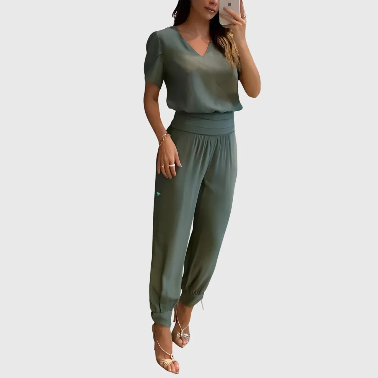 Stylish Blouse and Pants Set