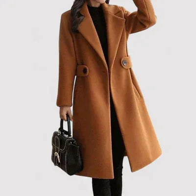 Wool Coat with Belt