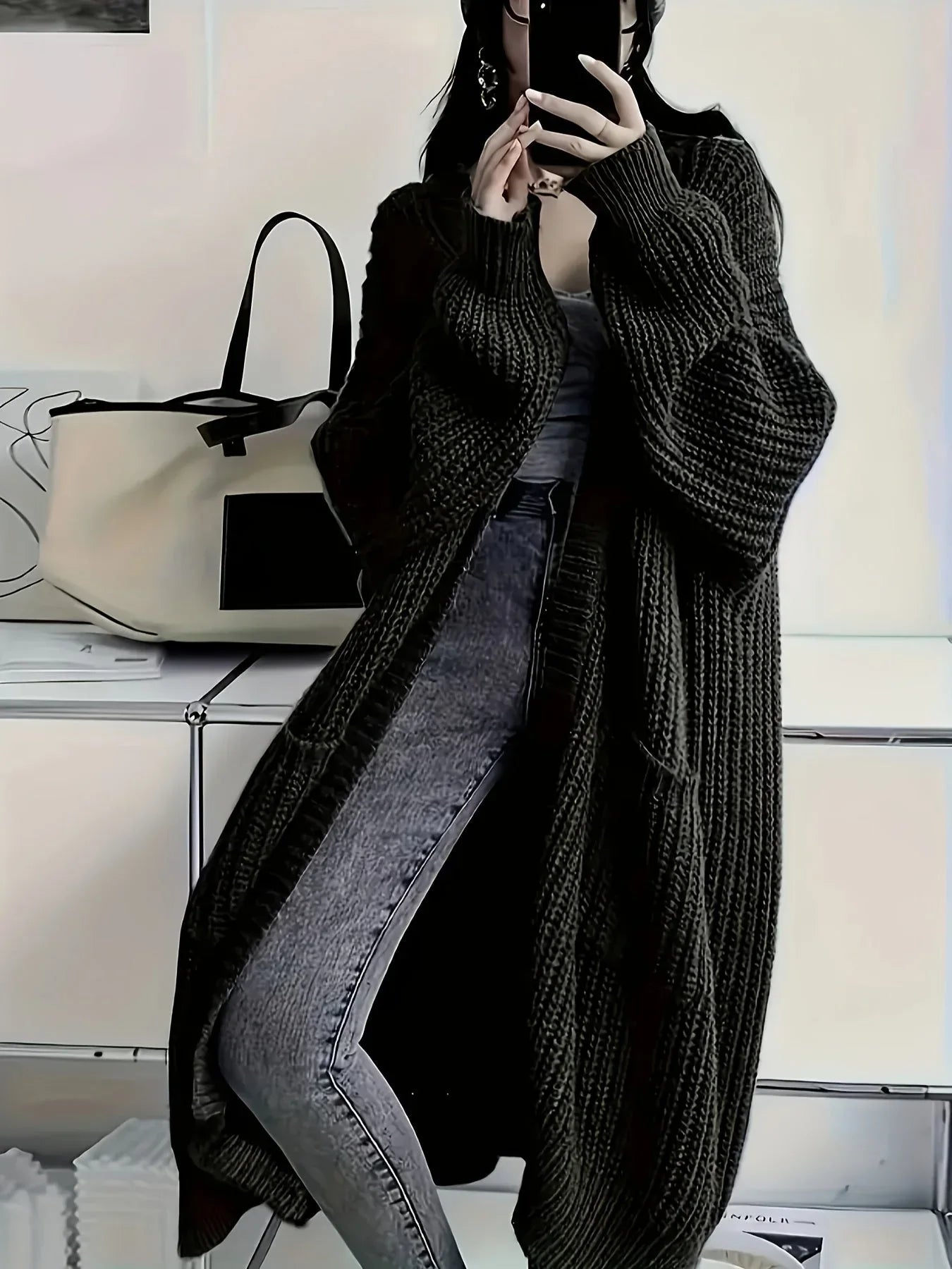 Cozy Confidence Longline Cardigan