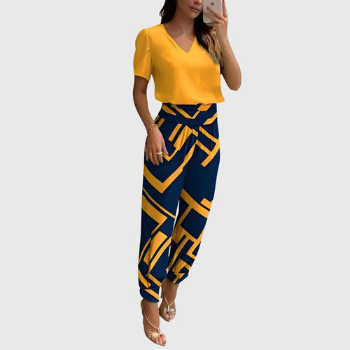 Stylish Blouse and Pants Set